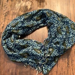 Dark teal scarf
